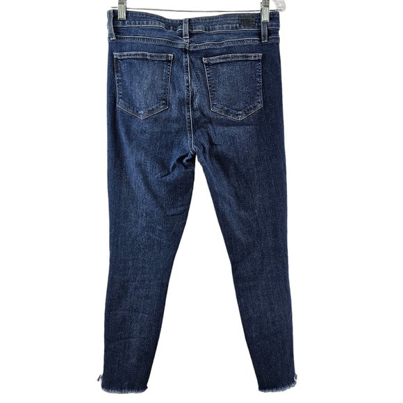 PAIGE HOXTON ANKLE Blue Ankle & Cropped Jeans - Picture 16 of 16